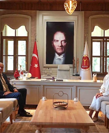 Başkan Bakkalcıoğlu, Melek Mızrak Subaşı’nı makamında ziyaret etti