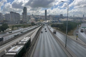 Bayram tatilinin ilk günü İstanbul’da trafik boş kaldı
