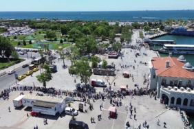 Bayramda iskelelerde yoğunluk yaşandı