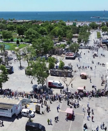 Bayramda iskelelerde yoğunluk yaşandı