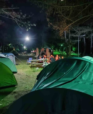 Bayramda Küçükelmalı Tabiat Parkına ziyaretçi akını