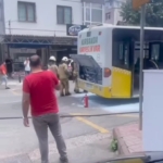 Beykoz’da İETT otobüsünden dumanlar yükseldi, yolcular tahliye edildi