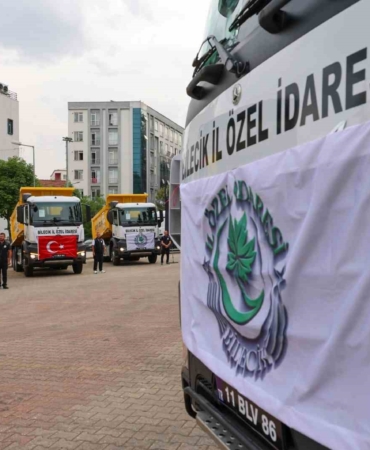 Bilecik İl Özel İdaresinin araç filosuna yenileri eklendi