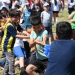 Bilecik’te binlerce çocuk unutulmaya yüz tutmuş oyunları hep birlikte oynadı