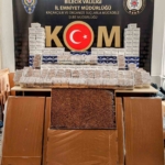 Bilecik’te kaçak tütün operasyonunda 80 bin adet dolu makaron ele geçirildi