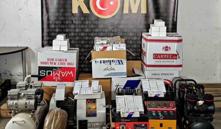 Bilecik’te kaçakçılara yönelik operasyon çok sayıda ürün ele geçirildi