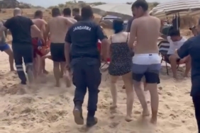 Boğulma tehlikesi geçiren çocuğunu kurtarmak isteyen baba canından oluyordu