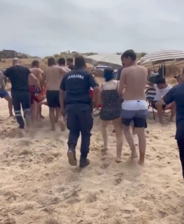 Boğulma tehlikesi geçiren çocuğunu kurtarmak isteyen baba canından oluyordu