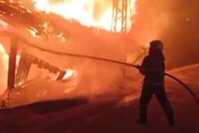 Bozüyük’te korulukta çıkan yangın güçlükle söndürüldü