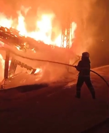 Bozüyük’te korulukta çıkan yangın güçlükle söndürüldü