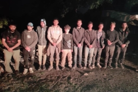 Bulgaristan’a kaçmaya çalışan 10 düzensiz göçmen yakalandı