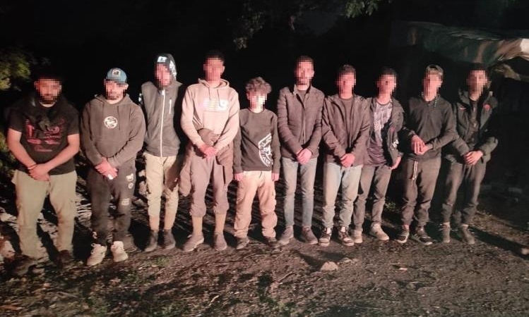 Bulgaristan’a kaçmaya çalışan 10 düzensiz göçmen yakalandı