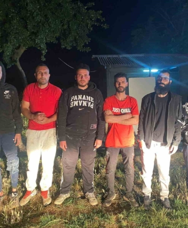 Bulgaristan’a kaçmaya çalışan 6 düzensiz göçmen sınırda yakalandı