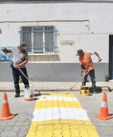 Burhaniye’de öncelik yaya güvenliği