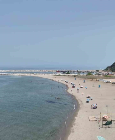 Bursa plajları yaza hazır