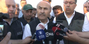 Bursa Valisi Demirtaş: “Yangın kısmen kontrol altında”