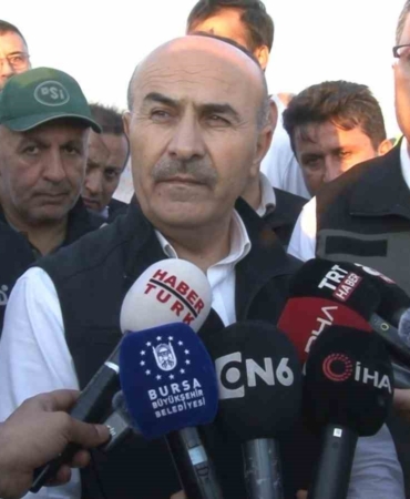 Bursa Valisi Demirtaş: “Yangın kısmen kontrol altında”