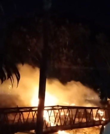 Bursa’da çocukların attıkları torpil yangın çıkardı, facia ucuz atlatıldı