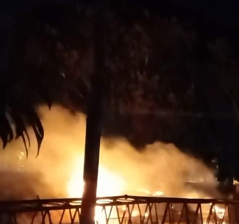 Bursa’da çocukların attıkları torpil yangın çıkardı, facia ucuz atlatıldı