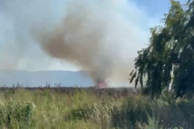 Bursa’da farklı noktalardan anız yangınları
