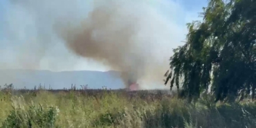 Bursa’da farklı noktalardan anız yangınları