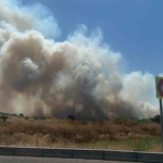 Bursa’da makilik alanda çıkan yangın devam ediyor