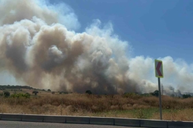 Bursa’da makilik alanda çıkan yangın devam ediyor