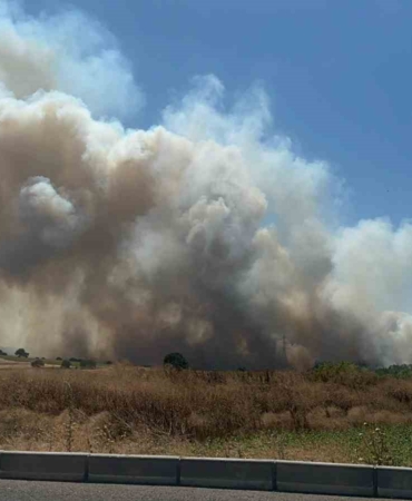 Bursa’da makilik alanda çıkan yangın devam ediyor