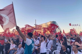 Bursa’da milli heyecan dev ekranda yaşandı