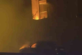 Bursa’da seyir halindeki otomobil alevlere teslim oldu