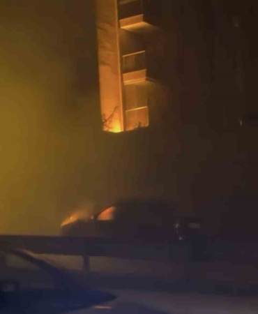 Bursa’da seyir halindeki otomobil alevlere teslim oldu