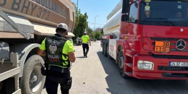 Bursa’da tehlike saçan hafriyat kamyon sürücüleri teker teker yakalandı