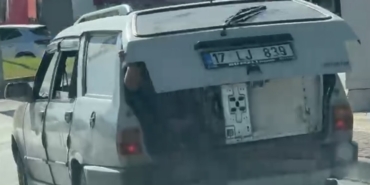 Bursa’da tehlikeli yolculuk kamerada