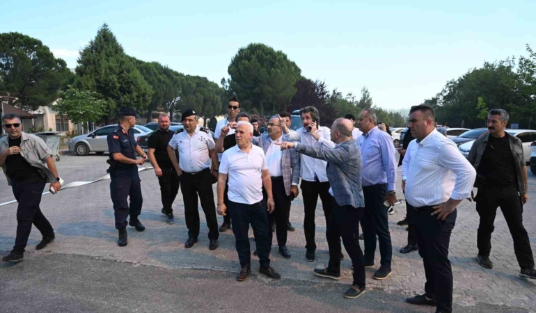 Bursa’da yangın seferberliği sürüyor