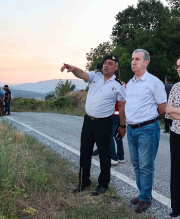 Bursa’daki orman yangını devam ediyor