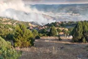 Bursa’daki orman yangını köyleri tehdit ediyor