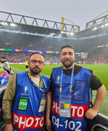Bursalı gazeteciler EURO 2024’te