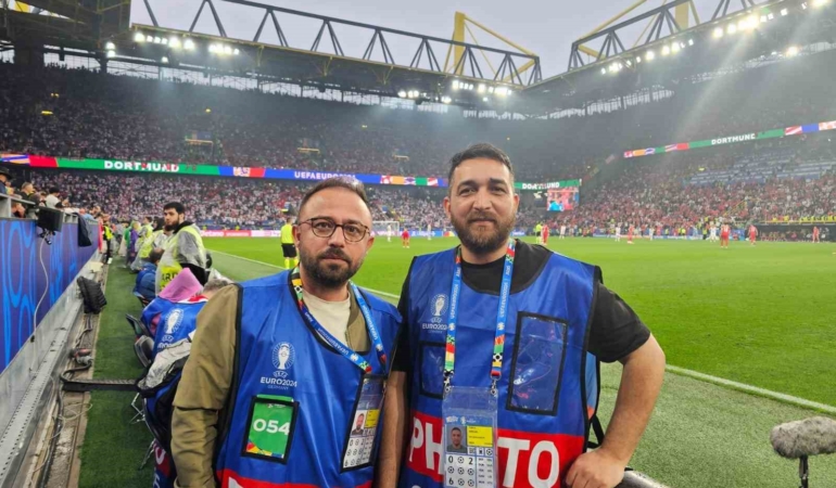Bursalı gazeteciler EURO 2024’te