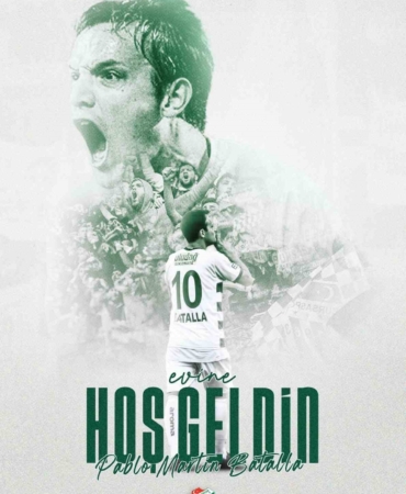 Bursaspor’da Pablo Martin Batalla dönemi