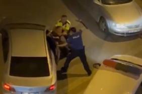 Çanakkale’de ’dur’ ihtarına uymayarak kaçan otomobildeki 2 kişiye orantısız güç kullanan polis tutuklandı