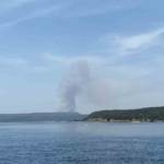 Çanakkale’de orman yangınına havadan ve karadan müdahale ediliyor