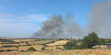 Çanakkale’de orman yangınına müdahale ediliyor