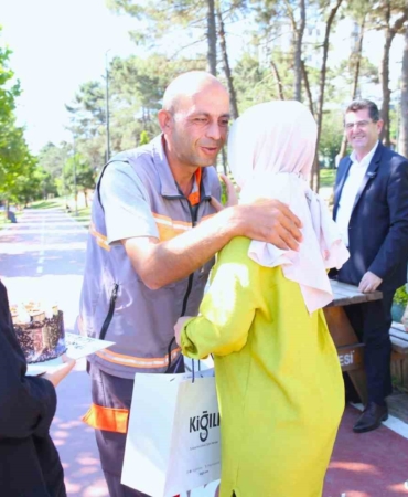 Çekmeköy’de duygulandıran Babalar Günü sürprizi