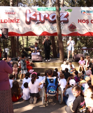 Çekmeköy’de kiraz festivali coşkusu