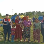 Çeltik tarlalarında çalışan kadınlara eğitim