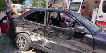 Cip ile otomobil çarpıştı: 2’si çocuk 6 yaralı