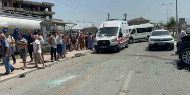 Cip ile toplu taşıma aracı çarpıştı: 7 yaralı