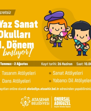 Çocuklar için ücretsiz yaz programı: 12 farklı alanda eğitimler verilecek