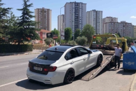 Çorlu’da abartı egzoz takan sürücüye 6 bin 439 TL ceza kesildi