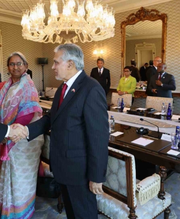 Cumhurbaşkanı Erdoğan, D-8 Ekonomik İşbirliği Teşkilatı Dışişleri Bakanlarını kabul etti